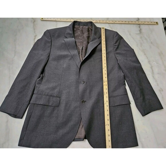 HUGO BOSS Blazer Jacket, Size 46R, REDA, Woven In Italy. - Picture 4 of 7